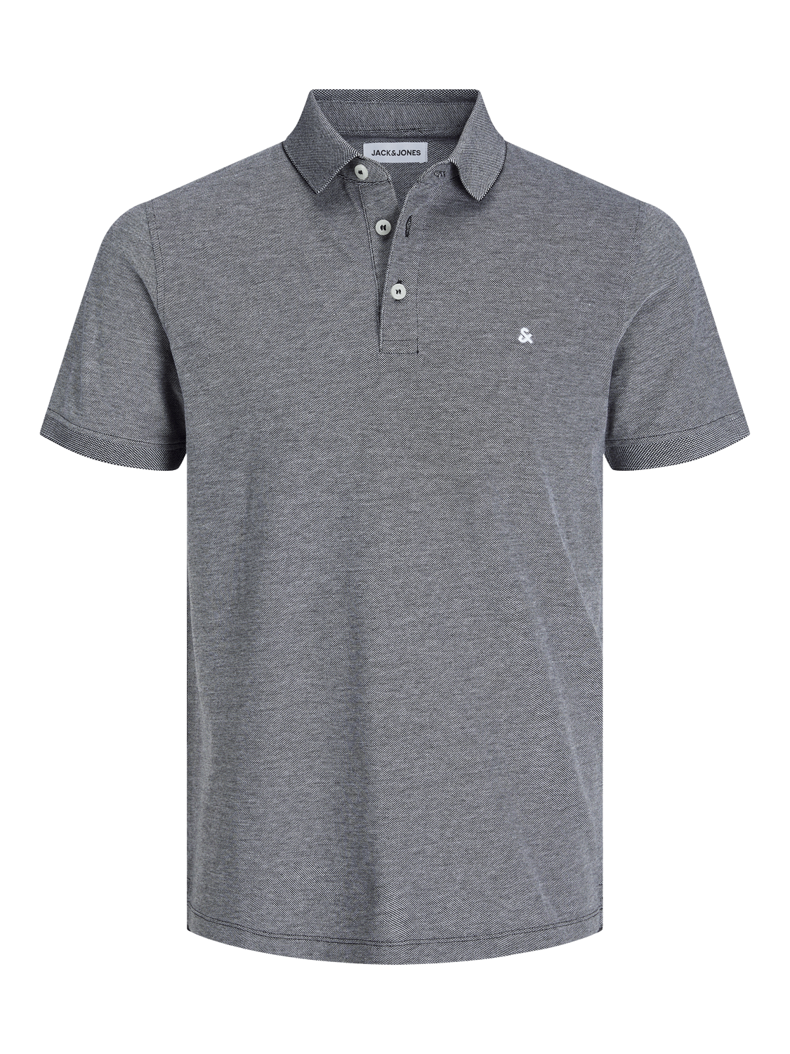 Polo punto gris - JJEPAULOS POLO SS NOOS